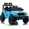 Lean Cars Jeep Rubicon DK-JWR558 24V Light Blue Battery-Powered Vehicle Jaunumi, Bērnu preces