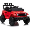 Lean Cars Jeep Rubicon DK-JWR558 24V Red Battery-Powered Vehicle Jaunumi, Bērnu preces