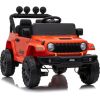 Leantoys Jeep Rubicon DK-JWR558 24V Orange Battery-Powered Ride-On Vehicle Jaunumi, Bērnu preces