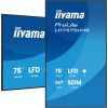 IIYAMA 189.3cm(75") LH7575UHS-B2AG 16:9 3xHDMI+DP+2xUSB (Speditionsversand) LED / LCD мониторы