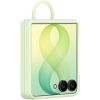 Samsung EF-EF776CGE Silicone Magnetic Cover with Ring Aizsargapvalks priekš Galaxy Z Flip 8 / zaļš Neoriģinālie Maciņi