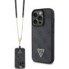 Guess Crossbody 4G Metal Logo Back Case Aizsargapvalks Priekš Apple iPhone 15 Pro Max Neoriģinālie Maciņi