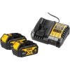 Akumulators DeWalt DCB1104M2-QW; 18 V; 2x4,0 Ah; Li-ion Аккумуляторы