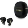Guess   Gold Line Glossy Classic Logo TWS Wireless Earphones Black Gold Наушники