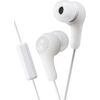 JVC Gumy Plus austiņas ar mikrafonu, baltas - HA-FX7M-W-E Наушники