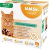 Eukanuba IAMS DELIGHTS Land & Sea Collection in Gravy box – wet cat food – 8x85g Barība