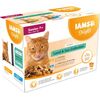 Eukanuba IAMS DELIGHTS Senior Land & Sea Collection in Gravy box – wet cat food – 12x85g Barība