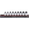 Galviņu komplekts ar Hex uzgaļiem Sonic Equipment 200907; 3/8''; 10 gab. Mehāniskie instrumenti