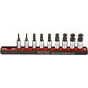 Muciņu ar uzgaļiem komplekts Sonic Equipment 100903; 1/4''; 9 gab. Mehāniskie instrumenti