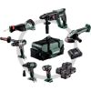 Instrumentu komplekts Metabo 685211000; 18 V; 4x4,0 Ah akum.  Elektroinstrumentu komplekti