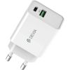 Devia Smart PD 25W Tīkla Lādētājs + USB-C - USB-C Vads 1.2m Telefonu lādētāji 220v