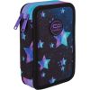Double decker school pencil case with equipment CoolPack Jumper 2 Star Night Mugursomas
