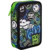 Double decker school pencil case with equipment CoolPack Jumper 2 Monster Team Mugursomas