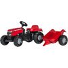 Rolly Toys Педальный трактор Rolly KID MF с прицепом (2,5-5 лет ) Германия 012305 Детский электромобиль