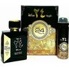 Ard Al Zaafaran Oud 24 Hours Dárková sada EDP 100 ml a deodorant 50 ml 100ml Dāvanu komplekti