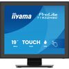 Monitors iiyama 19" PCAP bezrāmja priekšējais, 10 punktu skārienjūtīgs, IPS panelis, 1280x1024, skaļruņi, VGA, DisplayPort, HDMI, 225cd/m2 (ar skārienu), USB interfeiss, iebūvēts barošanas adapteris, daudzskārienjūtīgs ar atbalstītu operētājsistēmu Monitori