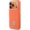 Karl Lagerfeld PU Karl and Choupette Heads Pins MagSafe Case Aizsargapvalks priekš Apple iPhone 17 Pro Neoriģinālie Maciņi