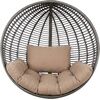 Cushion for hanging chair CLOBE beige Подвесные кресла-качалки