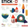 Magformers STICK-O PRZYJACIELE Z GRZECHOTKAMI 10 EL. Konstruktori 