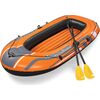 Piepūšama laiva Bestway Condor 3000 61102 232x115 cm 190 kg oranžs/pelēks Laivas