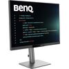 BenQ RD280UG programming monitor (71.6 cm (28.2 inches), silver, UHD+, IPS, HDMI, DP, USB-C, USB hub, MoonHalo backlight, 120Hz panel) Monitori