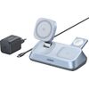 UGREEN W711 MagFlow 3-in-1 Magnetic Wireless Qi2 25W Jaunumi - Audio-Video