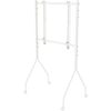 Maclean TV Stand / Cart, on wheels, 37–80", max. load 50 kg, max. VESA 600x400, white, MC-180 W Крепления для телевизоров