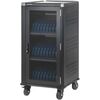 Manhattan Laptop Charging Cabinet Trolley/Cart via USB-C 65W 16" 30-bay, Suitable for USB-C laptops (to 16"), iPads, MacBooks, Chromebooks, other USB-C devices, Bays 395x32.5x290mm, USB-C charging cables included,Cabinet, UK & EU Telefonu lādētāji 220v