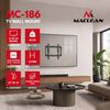 Maclean TV Mount / Bracket, max VESA 200x200, 13-43", up to 45 kg, black, tilt adjustment 0°–8°, MC-186 Крепления для телевизоров