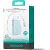 Joyroom JR-PR2L Power Bank with Digital Display C+U+U PD 35W 10000 mAh with Built-in Retractable Type-C and Lightning Lanyard Cable 0.7m Uzlādes akumulators / zils Power Banks