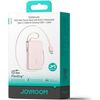 Joyroom JR-PR2L Power Bank with Digital Display, C+U+U, PD 35W, 10000 mAh with Built-in Retractable Type-C and Lightning Lanyard cable (0.7m) Uzlādes akumulators / rozā Power Banks