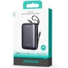 Joyroom JR-PBF29 Power Bank with Digital Display Type-C, PD 22.5W, 20000 mAh with built-in Double Type-C Cable Uzlādes akumulators / melns Power Banks