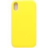 Evelatus Apple  iPhone Xs Premium Soft Touch Silicone Case Light Yellow Neoriģinālie Maciņi