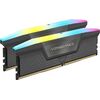 Corsair DDR5 32GB 6000-38 Vengeance Grey RGB Dual Kit CMH32GX5M2D6000Z38 RAM Operatīvā atmiņa