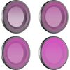 Set of 4 Sunnylife ND8 + ND16 + ND32 + ND64 filters for Osmo Nano Aksesuāri sporta kamerām