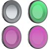 Set of 4 Sunnylife MCUV + CPL + ND32 + ND64 filters for Osmo Nano Aksesuāri sporta kamerām