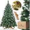 Искусственная рождественская елка 240 см Premium Royal Trees Springos CT0192 Snowy Diamond Pine с шишками Mākslīgās egles