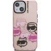 Karl Lagerfeld IML Multi K&CH Heads Case Чехол для Apple iPhone 15 Чехлы - альтернативные