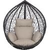 Cushion for hanging chair DROPLET beige Подвесные кресла-качалки