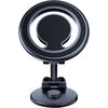 iLike   C62 Metal Panel Fix Universal Magnetic magsafe Ring size Smartphone adjustable holder Black Автомобильный держатель