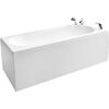 Balteco vanna Modul, 1690x750 mm, ar paneļiem un rāmi, ar sifonu, balta akrila Akrila vannas