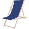 Platinet PLATINET LEŻAK OGRODOWY DREWNIANY SUMMER SUNBED GRANATOWY [45434] Guļamkrēsli un sauļošanās krēsli
