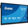 Monitors iiyama IIYAMA 163.9cm(65") TE6513A-B2AG 16:9 skārienekrāns 2xHDMI+2xUSB-C kurjerpiegāde Monitori