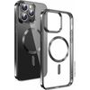 Swissten Clear Jelly Magstick Metallic Case Aizsargapvalks Priekš Apple iPhone 12 Neoriģinālie Maciņi