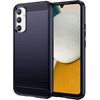iLike Samsung  A34 5G flexible silicone carbon cover Blue Neoriģinālie Maciņi