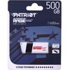 PATRIOT RAGE PRIME 600 MB/S 512GB USB 3.2 8K IOPS USB Flash atmiņas