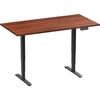 Adjustable Height Table Up Up Bjorn II Black, Table top M Dark Walnut Офисные столы