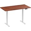 Adjustable Height Table Up Up Bjorn II White, Table top M Dark Walnut Офисные столы