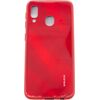 Evelatus Samsung  Galaxy A20e Water Ripple Full Color Electroplating Tempered Glass Red Neoriģinālie Maciņi