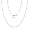 Sudraba ķēdīte Tauvas (Rope) 2 mm #2400056, Sudrabs 925°, garums: 50 cm, 6 gr. Ķēdītes